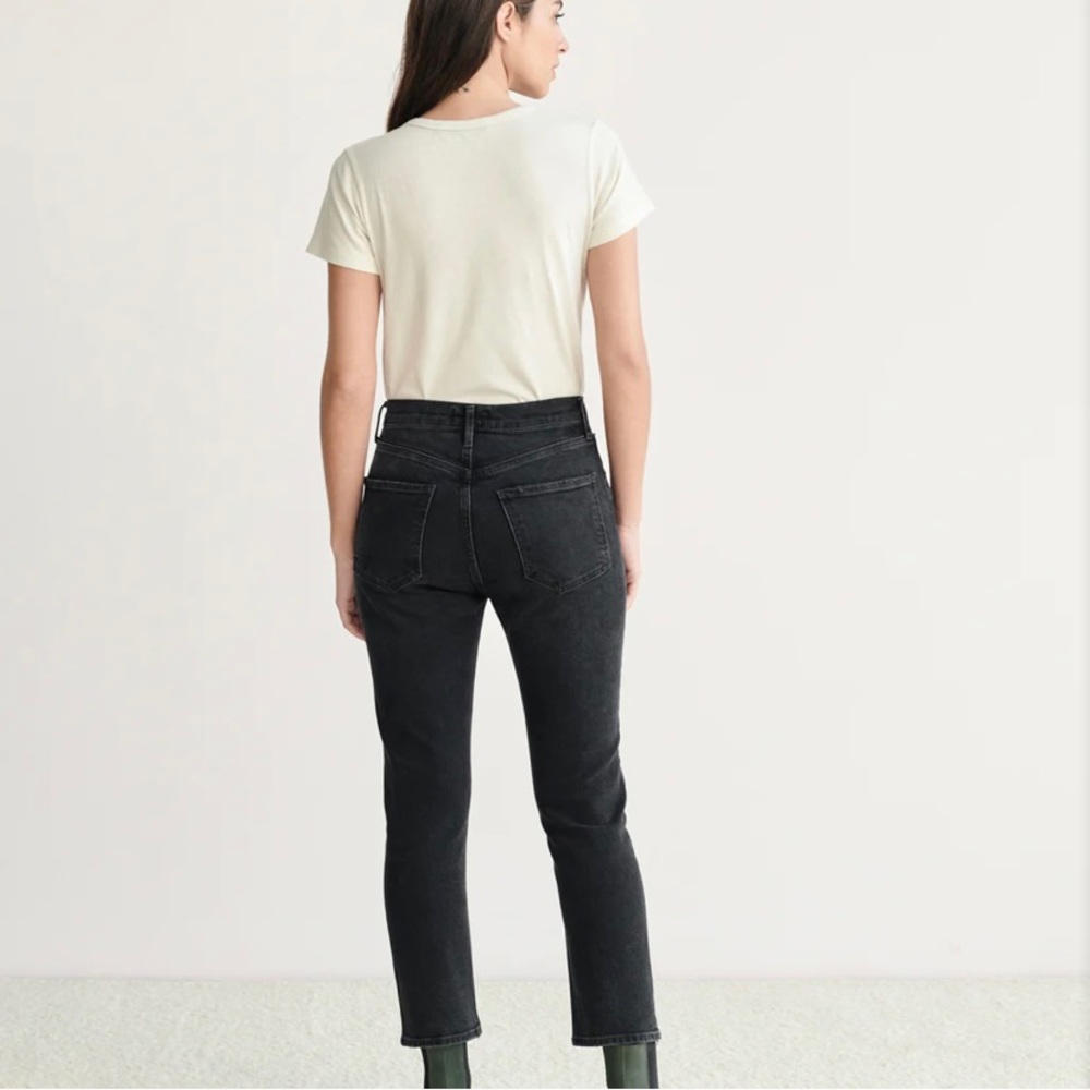 Agolde Riley crop black jeans - Picture 4 of 4